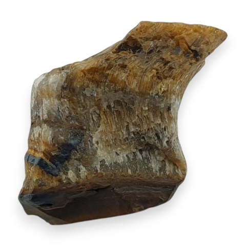 Tygrysie oko bryłka z dziurką 20x13 mm nr 55