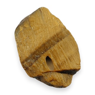 Tygrysie oko bryłka z dziurką 22x14 mm nr 38