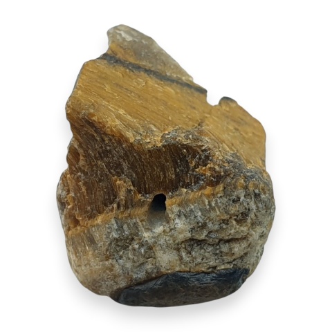 Tygrysie oko bryłka z dziurką 24x18 mm nr 35
