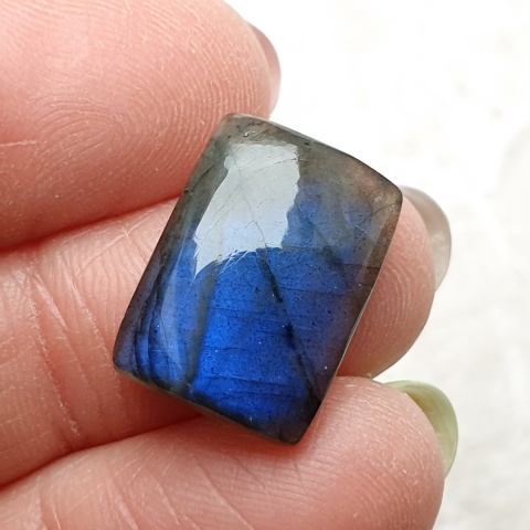 Labradoryt kaboszon 18x13 mm nr B858