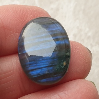 Labradoryt kaboszon 22x17 mm nr B798