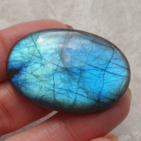 Labradorite cabochon 42x28 mm no B884