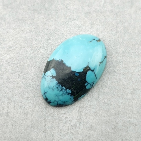 Tibetan turquoise cabochon 17x11 mm no 392