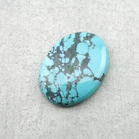 Tibetan turquoise cabochon 17x13 mm no 391