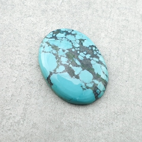 Tibetan turquoise cabochon 17x13 mm no 391