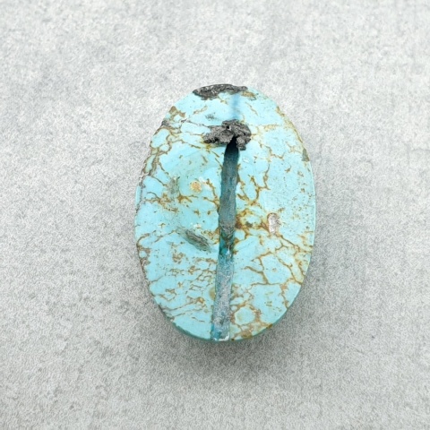 Tibetan turquoise cabochon 20x13 mm no 389