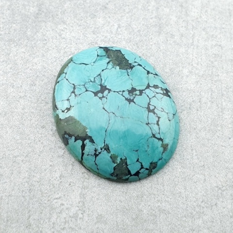 Tibetan turquoise cabochon 20x16 mm no 390