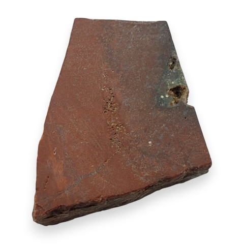 Jaspis czerwony cięty surowy 23x20 mm nr 180