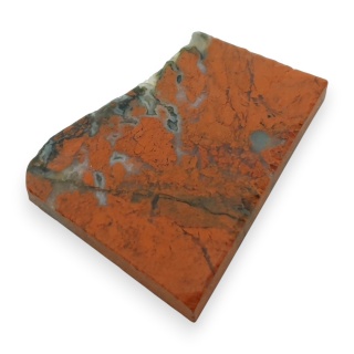 Jaspis czerwony cięty surowy 25x21 mm nr 146