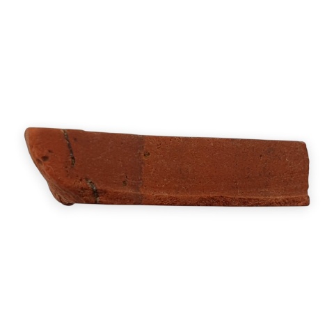 Jaspis czerwony cięty surowy 31x18 mm nr 105