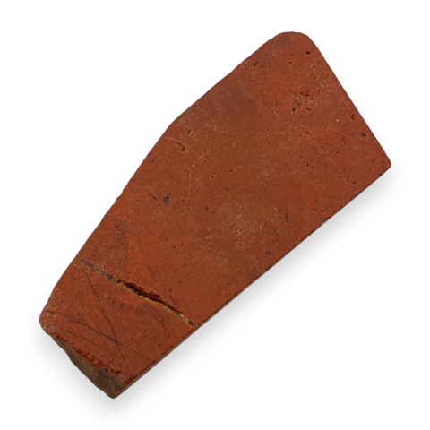 Jaspis czerwony cięty surowy 32x15 mm nr 154