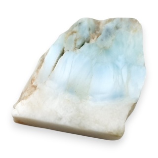 Larimar cięty surowy 20x18 mm nr 378