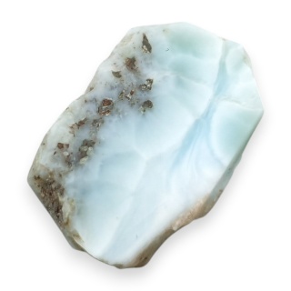Larimar cięty surowy 22x14 mm nr 373