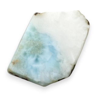 Larimar cięty surowy 22x16 mm nr 332