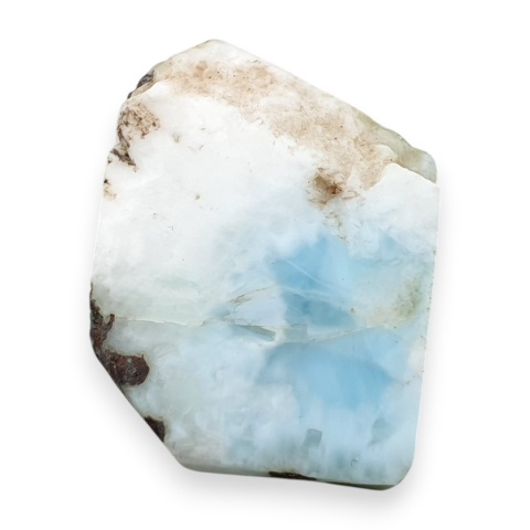 Larimar cięty surowy 22x16 mm nr 332