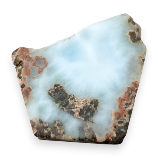 Larimar cięty surowy 23x21 mm nr 390