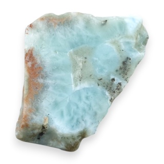 Larimar cięty surowy 24x21 mm nr 388