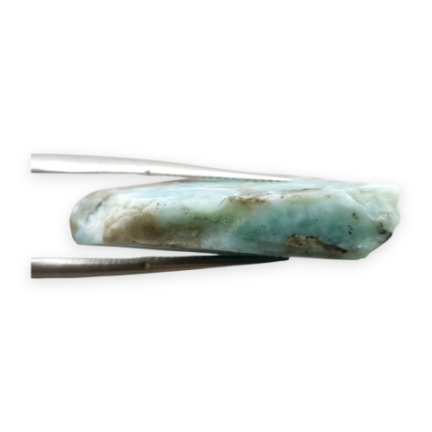 Larimar cięty surowy 24x21 mm nr 388