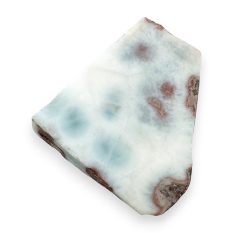 Larimar cięty surowy 24x22 mm nr 335