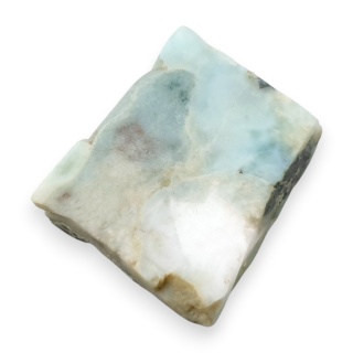 Larimar cięty surowy 26x22 mm nr 337