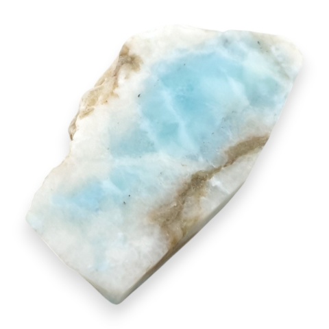 Larimar cięty surowy 32x19 mm nr 352