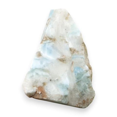Larimar cięty surowy 37x27 mm nr 360