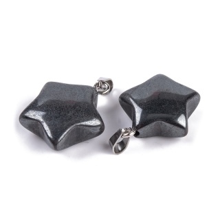 Black stone zawieszka gwiazda 18-20 mm 1 szt.