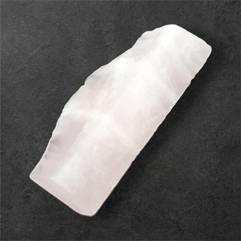 Kwarc różowy cięty surowy 28x12 mm nr 147
