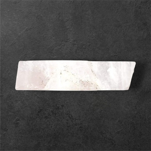 Kwarc różowy cięty surowy 28x12 mm nr 147