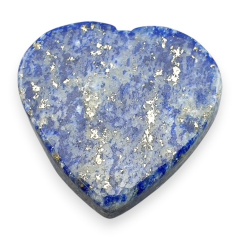 Lapis lazuli kaboszon serce 18x18 mm nr 427