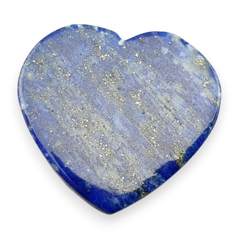 Lapis lazuli kaboszon serce 19x18 mm nr 447