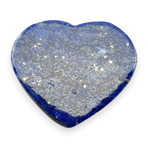 Lapis lazuli kaboszon serce 20x18 mm nr 404
