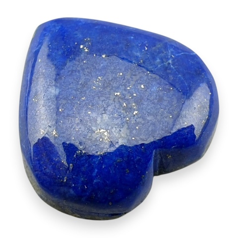 Lapis lazuli kaboszon serce 21x21 mm nr 397