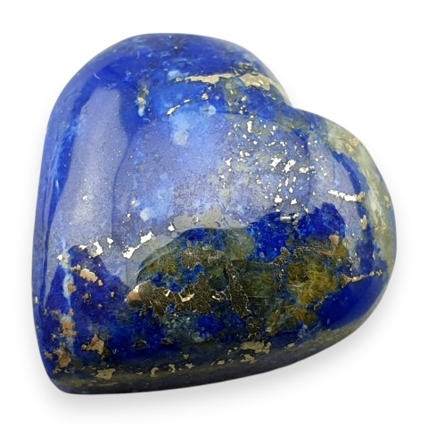 Lapis lazuli kaboszon serce 21x21 mm nr 408