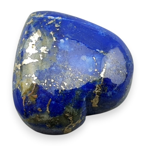 Lapis lazuli kaboszon serce 21x21 mm nr 408