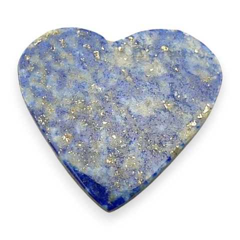 Lapis lazuli kaboszon serce 26x24 mm nr 361