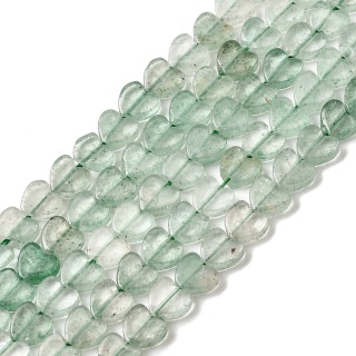 Kwarc awenturynowy serce z dziurką 6x6 mm 6 szt.