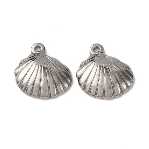 Zawieszka muszla stal szlachetna 20x19 mm 1 szt