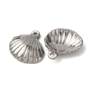 Zawieszka muszla stal szlachetna 20x19 mm 1 szt