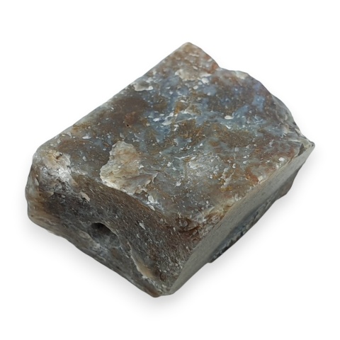 Agat indyjski bryłka z dziurką 24x18 mm nr 116