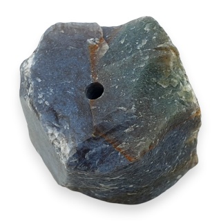 Agat indyjski bryłka z dziurką 24x23 mm nr 102