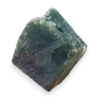 Agat indyjski bryłka z dziurką 25x21 mm nr 126