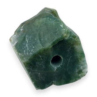 Agat indyjski bryłka z dziurką 25x22 mm nr 122