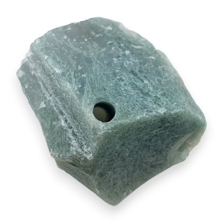 Agat indyjski bryłka z dziurką 25x24 mm nr 120