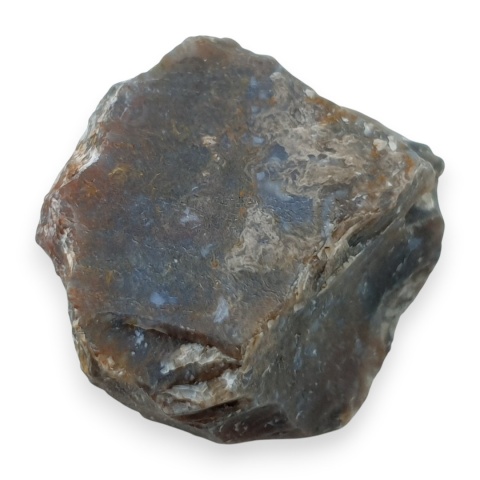 Agat indyjski bryłka z dziurką 28x20 mm nr 124