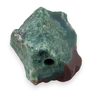 Agat indyjski bryłka z dziurką 29x26 mm nr 119