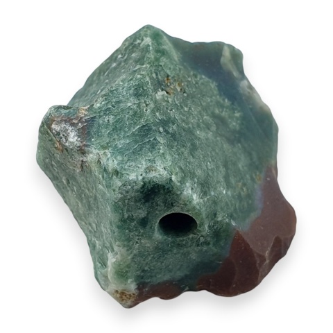 Indian agate nugget with a hole 29x26 mm no 119