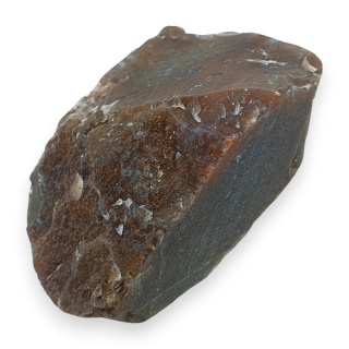 Agat indyjski bryłka z dziurką 31x18 mm nr 106