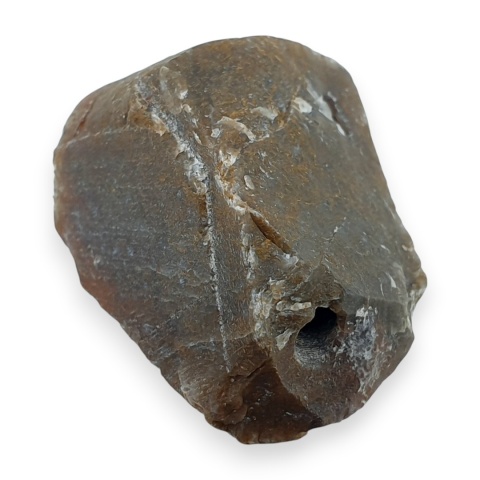 Indian agate nugget with a hole 31x18 mm no 106