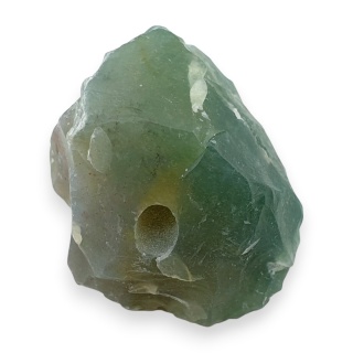 Agat indyjski bryłka z dziurką 31x23 mm nr 123